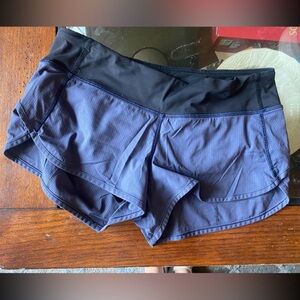 Lululemon speed up shorts
